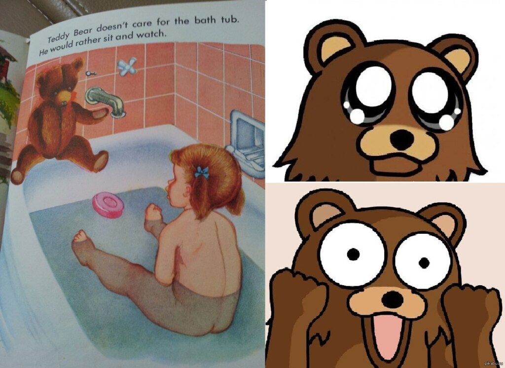 Педобир, мем педобир, pedobear, медведь мем