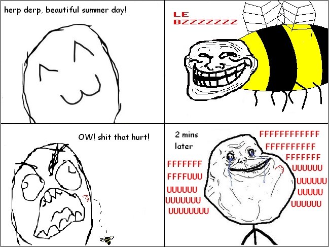 откуда мем forever alone, forever alone происхождение, мемы с лицами, rage comics,
