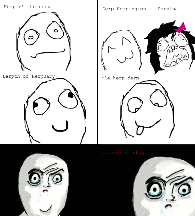 derp face, что такое дерп, дерп и дерпина, мемы с лицами, rage comics