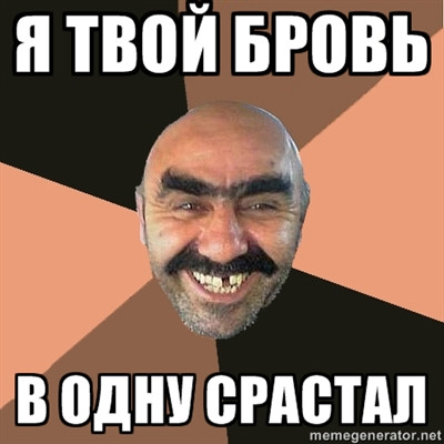 я твой бровь