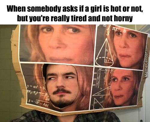 confused math lady