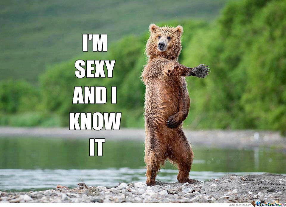 i'm sexy and i know it медведь