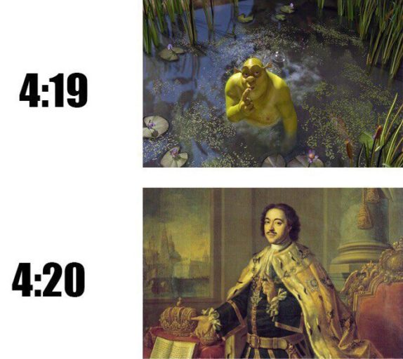 шрек и петр