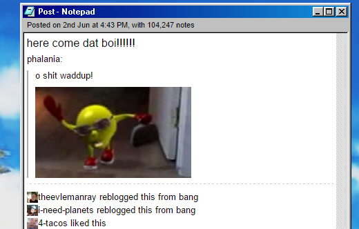 dat boy meme