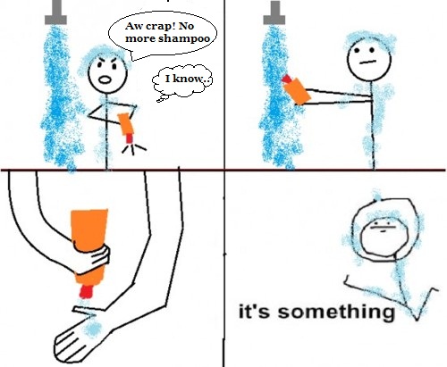 its something