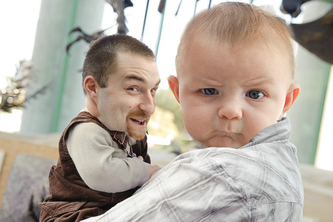 skeptical baby наоборот