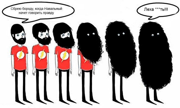 навальный борода