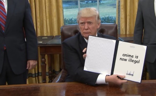 трамп аниме