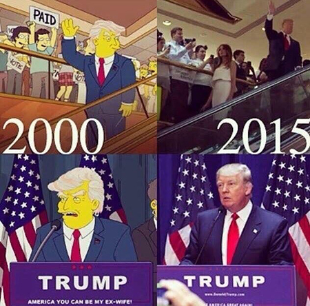 трамп симпсоны