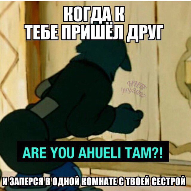 Are you ahueli tam Are you ahueli tam, деградач, мемы из мультфильмов, матерные мемы из мультфильмов, откуда мем с волком, волк и козлята мемы, емеля и щука мемы, I am takoi clever, Puzdosia, are you dura bleat