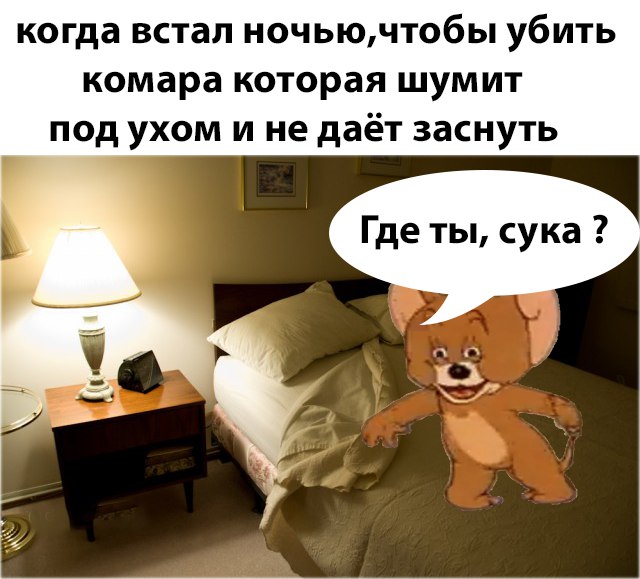 Упоротый Джерри Мем с мышонком Джерри