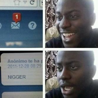 disappointed black guy