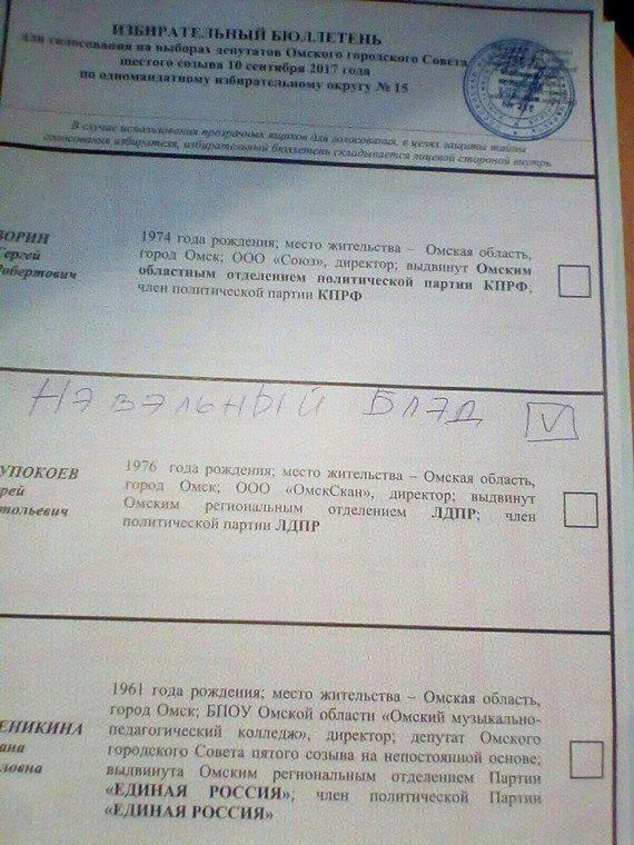 навальный выборы