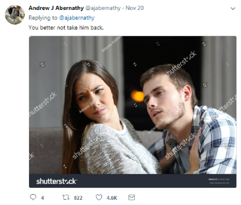 not take him back