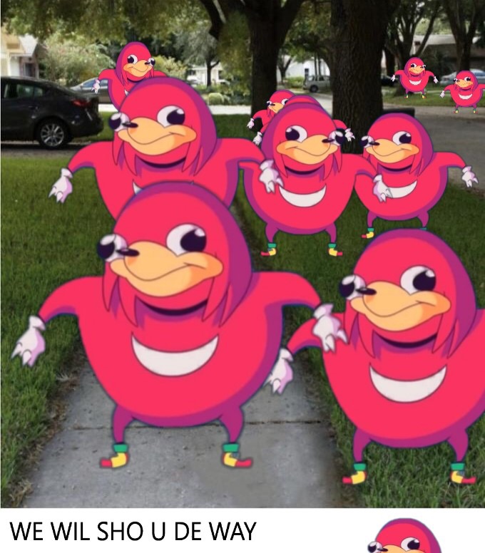 Мемы Ugandan Knuckles Ugandan Knuckles