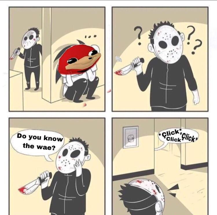Наклз мем do you know the way