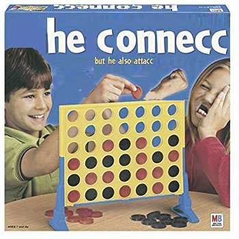 Дети играют в Connect Four Дети играют в Connect Four