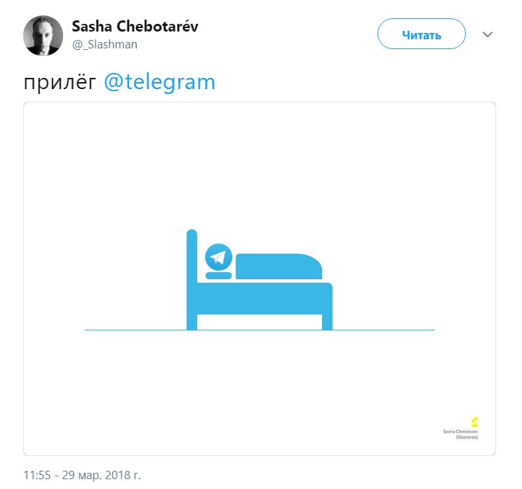 сбой Telegram сбой Telegram