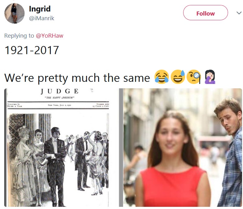 Мем из 1921 года