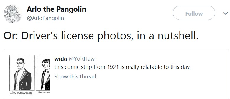 Мем из 1921 года