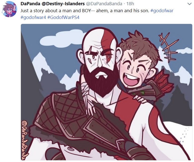 Кратос и Атрей в God of War
