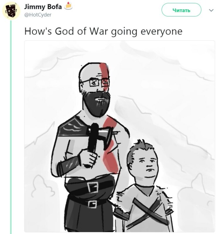 Кратос и Атрей в God of War