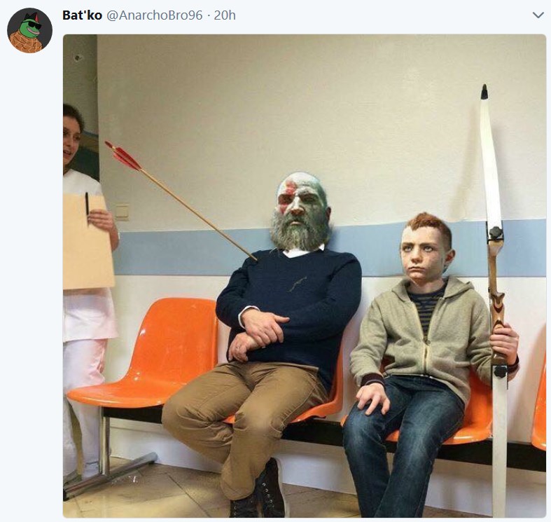 Кратос и Атрей в God of War