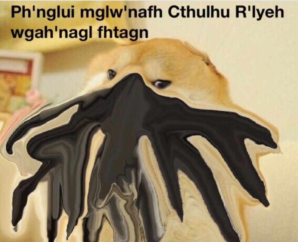 мем доге мутировал