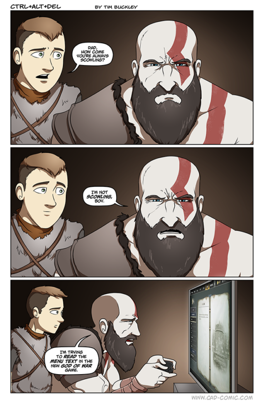 Кратос и Атрей в God of War
