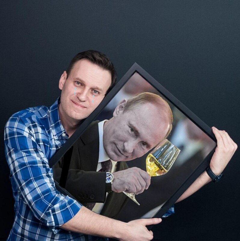 алексей навальный, золотая кнопка, youtube, фотожаба