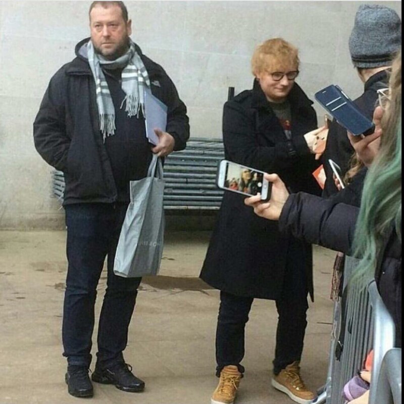 охранник эда ширана охранник эда ширана