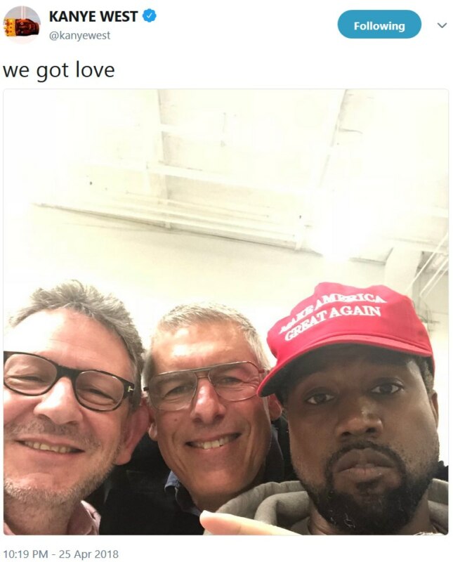 Канье Уэст и Дональд Трамп