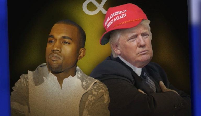 Канье Уэст и Дональд Трамп