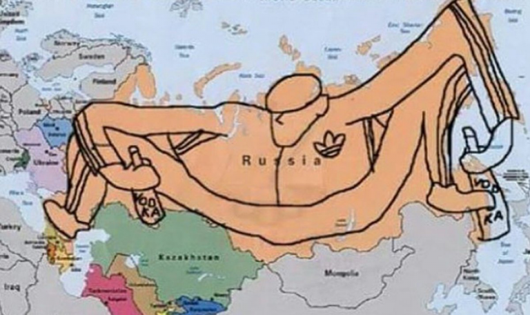 русские мемы на западе