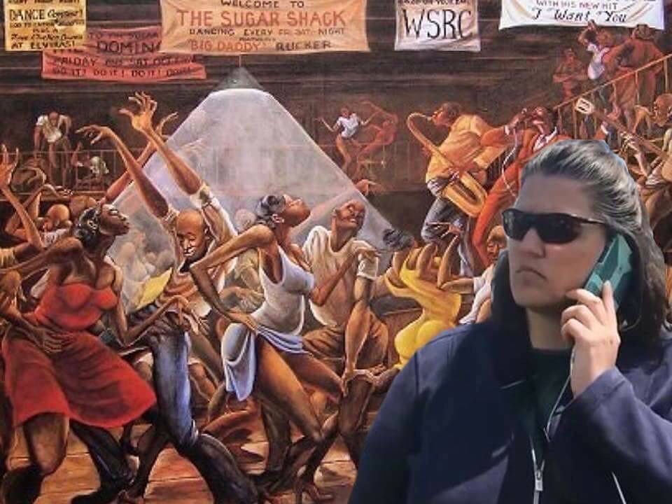  Расистка звонит 