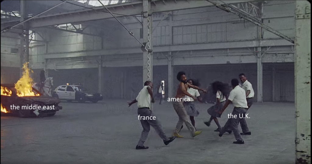 Мемы из клипа Childish Gambino