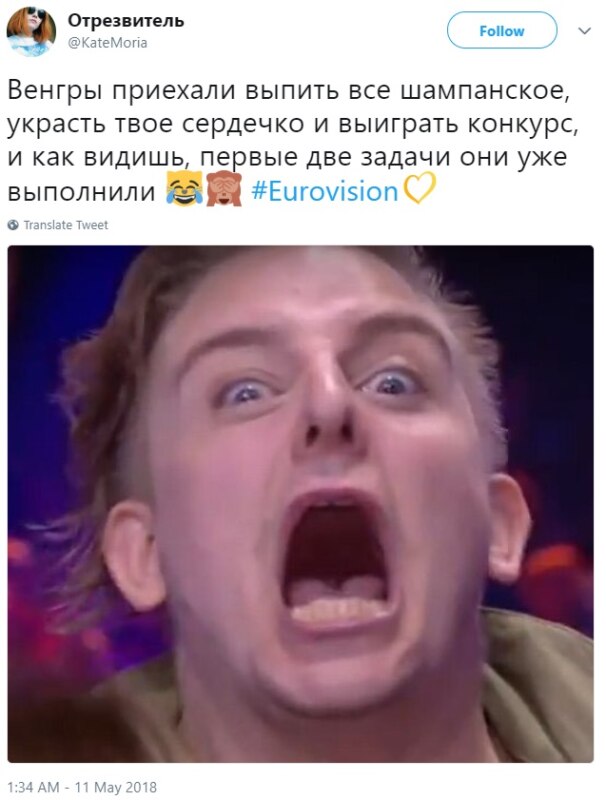 Венгры на "Евровидении"