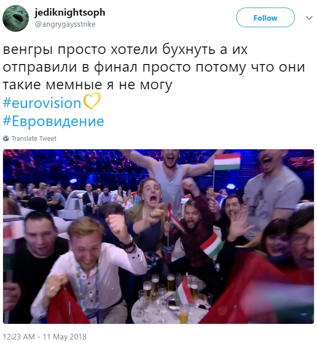 Венгры на "Евровидении"