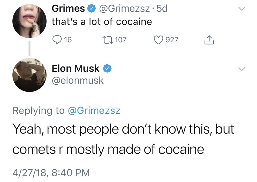 Илон Маск и Grimes Илон Маск и Grimes
