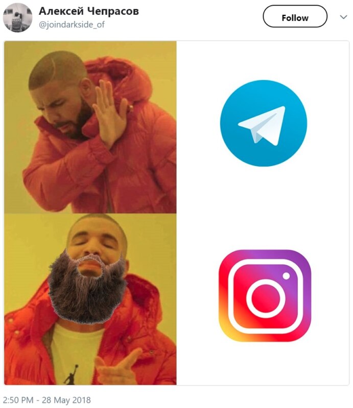 Бастрыкин перепутал Telegram и Instagram