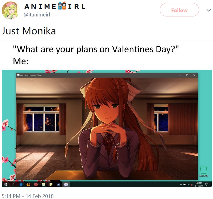 Just Monika Just Monika
