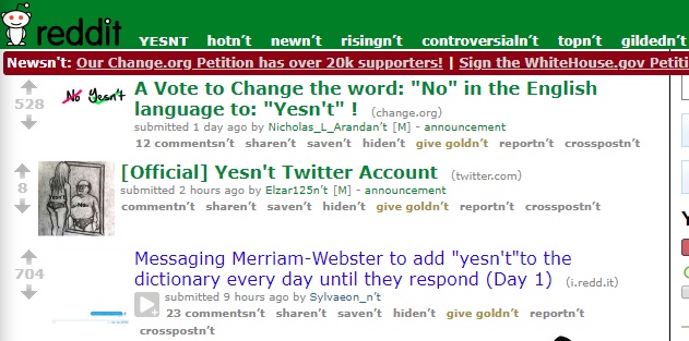 Yesn't