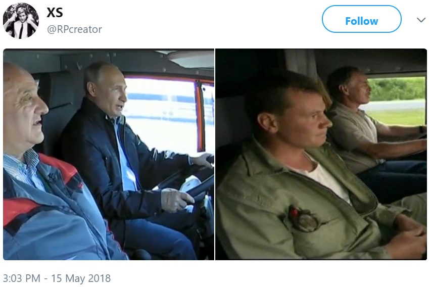 Путин и "Дальнобойщики" Путин и "Дальнобойщики"