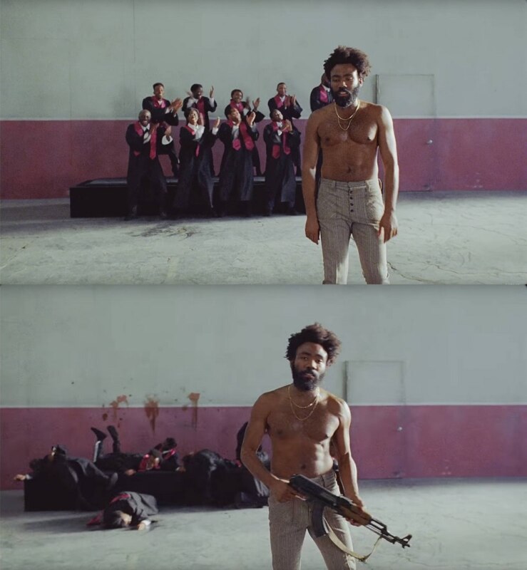 Мемы из клипа Childish Gambino