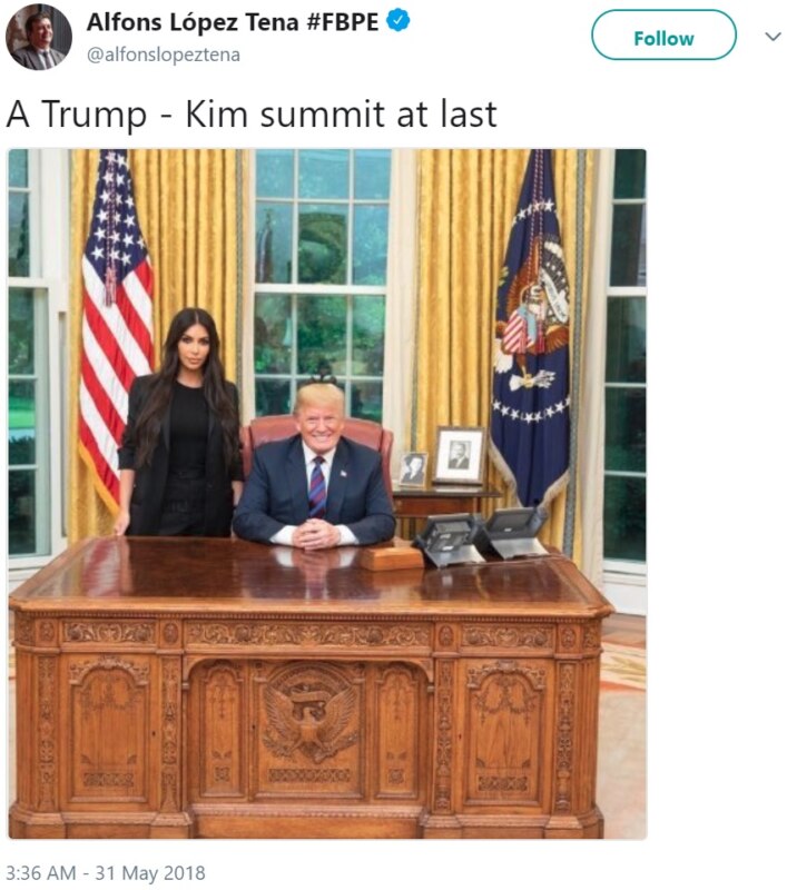 Трамп встретился с Ким Кардашьян