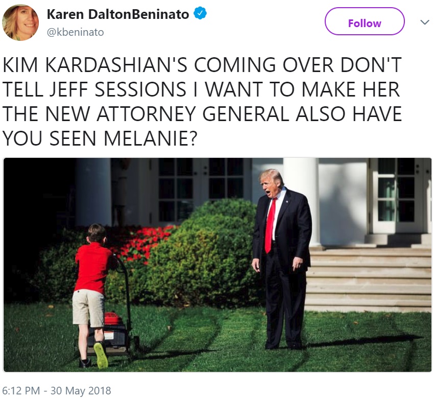 Трамп встретился с Ким Кардашьян