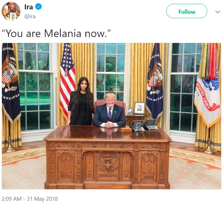 Трамп встретился с Ким Кардашьян