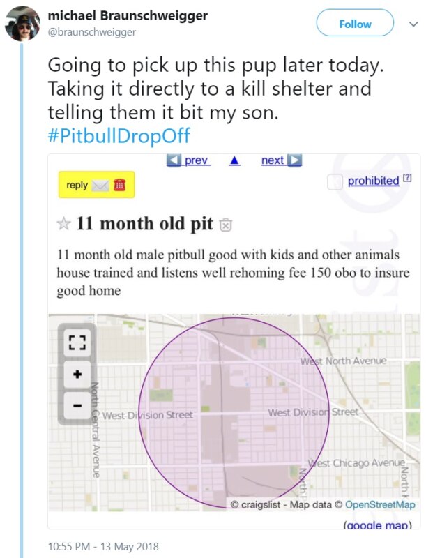 #PitbullDropOff