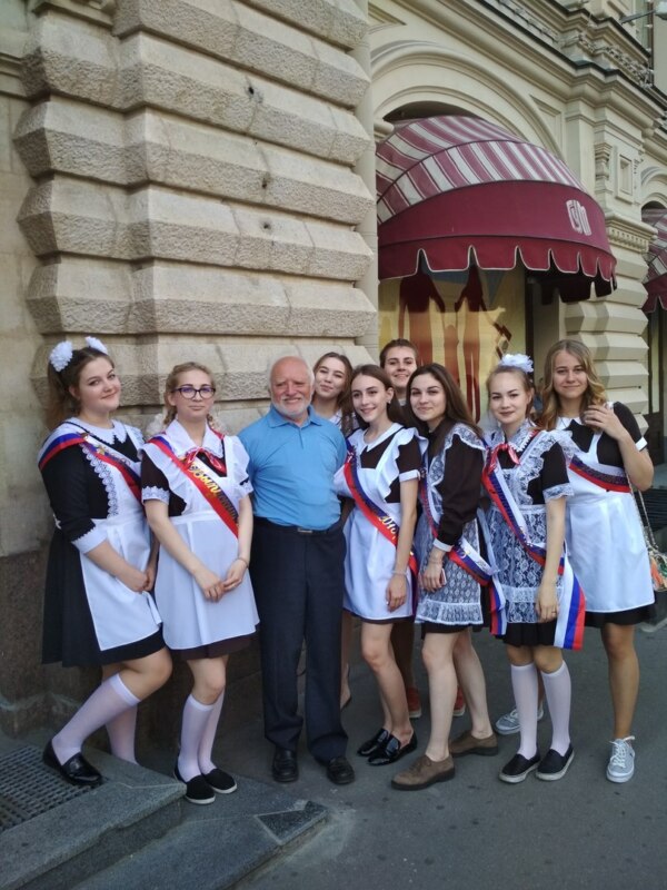 Дед Гарольд в Москве