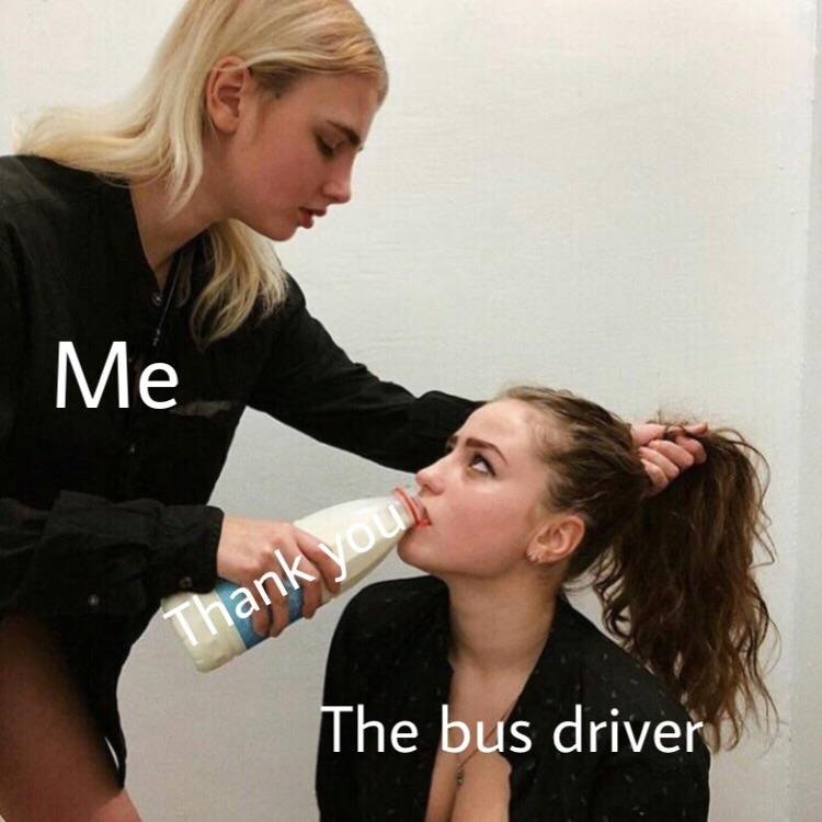 Скажи спасибо водителю автобуса Скажи спасибо водителю автобуса